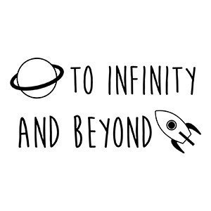 Couple shirts To infinity and beyond