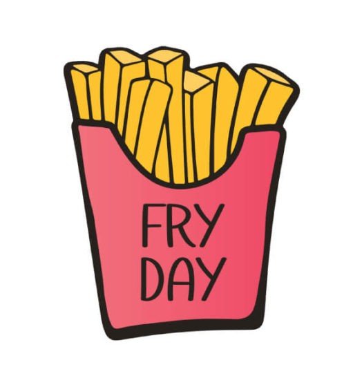 Mens t shirts Fry day