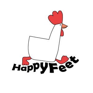 Kids graphic tees Happy feet