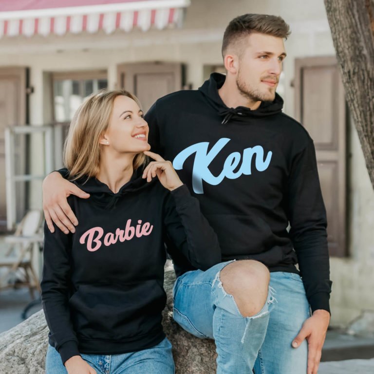 Couple hoodies Barbie and Ken