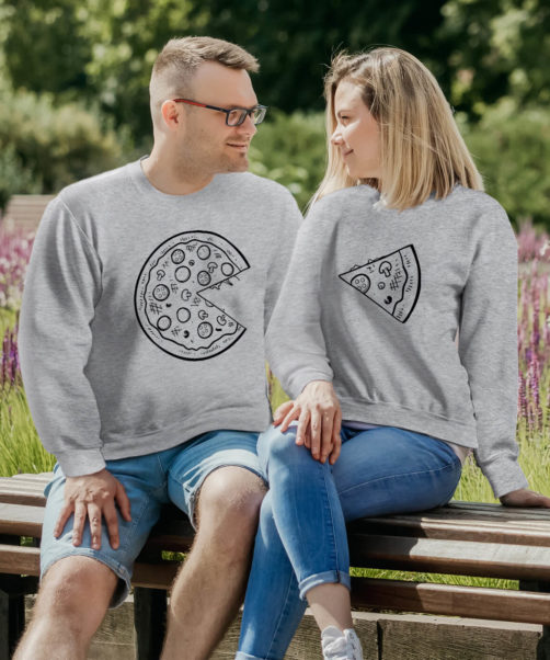 Couple sweatshirts Best pizza couple