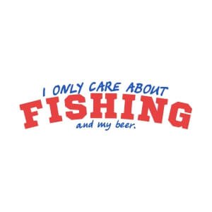Men sweatshirts Only care fishing