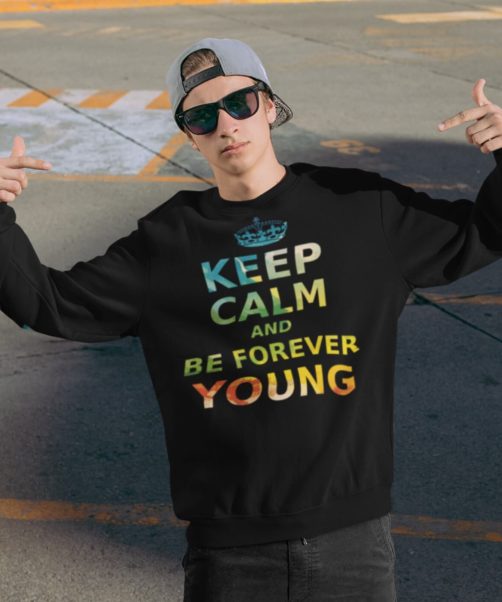 Men sweatshirts Be Young