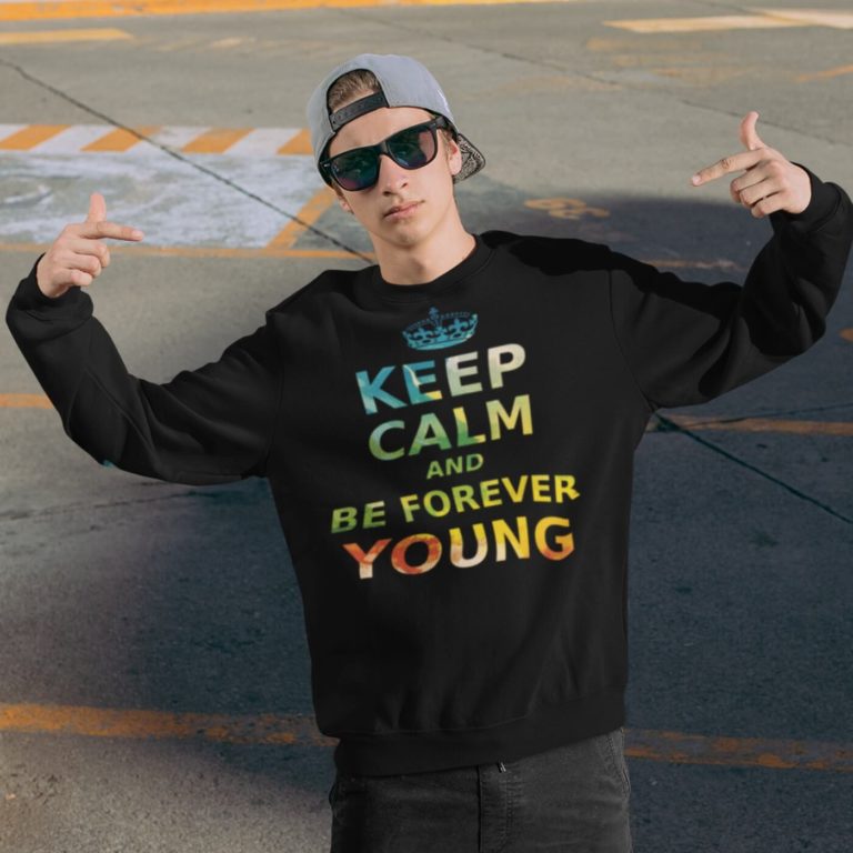 Men sweatshirts Be Young