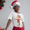 Short sleeve kids Christmas t shirts Little elf boy