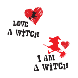 matching couple tees Witch